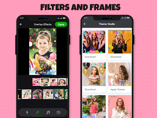 Birthday Video Maker With Song Screen 3