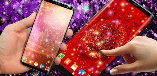 Glitter Live Wallpaper Sequins Wallpapers Google Play のアプリ