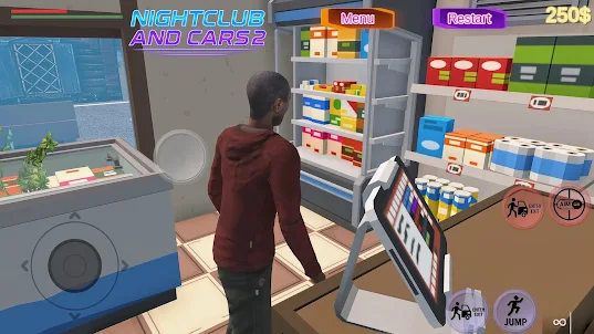 Nightclub And Cars 2
