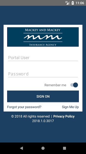 Android application Mackey & Mackey Mobile screenshort