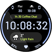 React: Wear OS watch face  for PC Windows and Mac