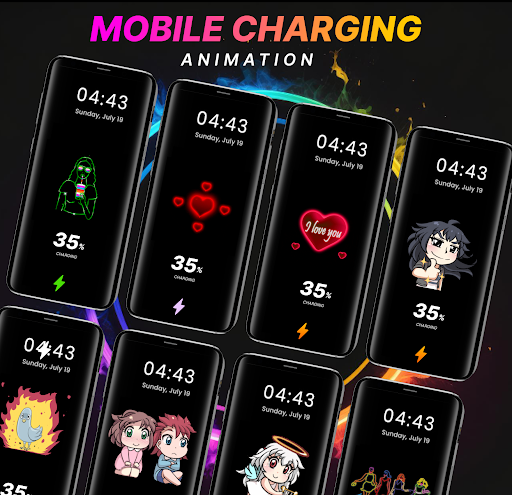 Android application Battery Charging Animation screenshort