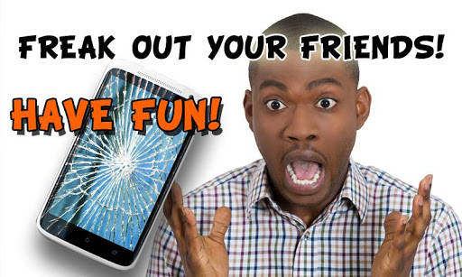 Android application Broken Screen Prank - Crack it screenshort