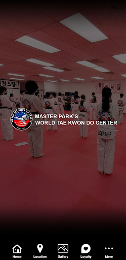 Android application World Taekwondo Center screenshort