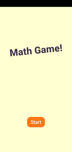 Android application Math Game - arithmetic, number screenshort