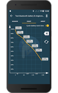 Test bluetooth headset Screenshot