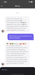 AI Chat Assistant White