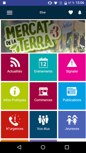 Android application Elne Application screenshort