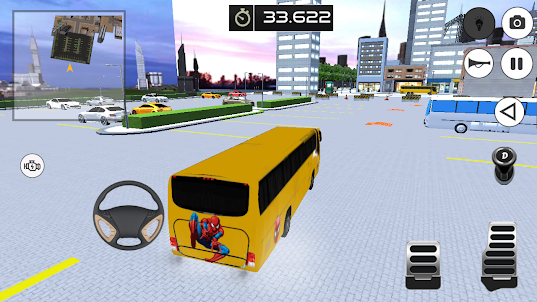 Hero Bus Driving Parking 3D