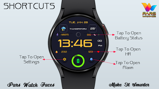 Lucina Digital Watch Face screenshot 21