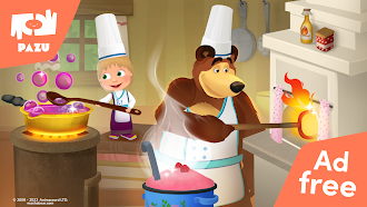 Game screenshot Маша и Медведь Кухня для Детей mod apk