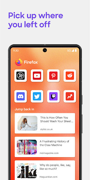 Firefox Browser fast & private 114.0 APK + Mod (Unlimited money) untuk android