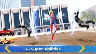 Flying Hero League Superheroes