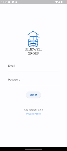 Android application BWG Timecards screenshort