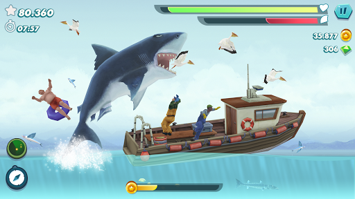 Hungry Shark Evolution screenshots apk mod 1