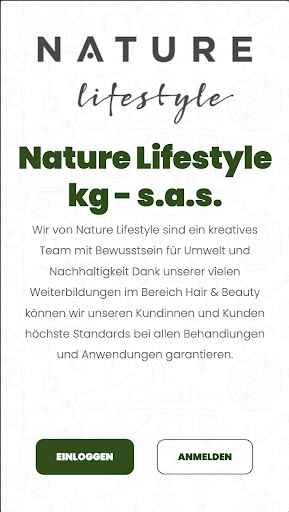 Android application Nature LifeStyle screenshort