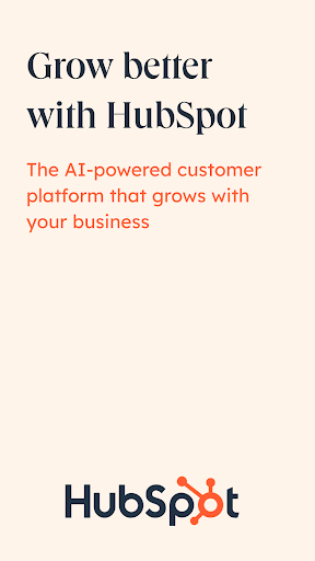 Screenshot of HubSpot