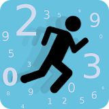 Running pace calculator icon