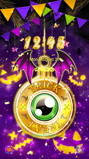 Monster Clock - Wallpaper Screen 2