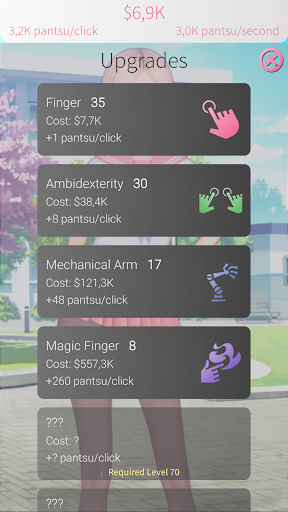 WAIFU CLICKER Sexy Anime Girls Screen 3