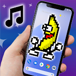 Cover Image of Download Banana Jelly Dancing On Screen | Meme Widget 24.0 APK