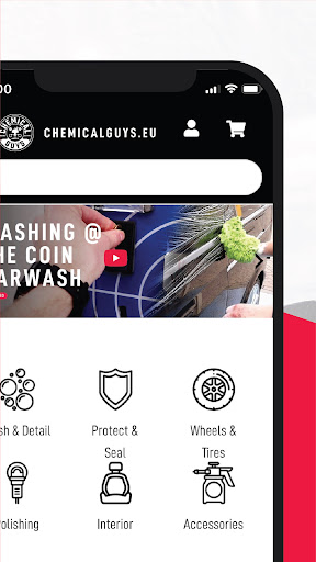Android application ChemicalGuys.eu screenshort