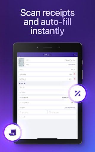 Smart Receipts: Expenses & Tax screenshot 13