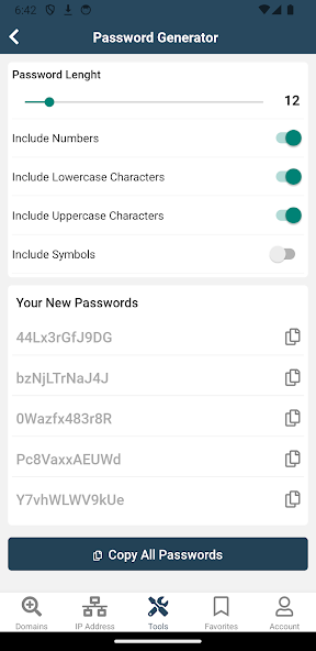 Domain Panel screenshot 7