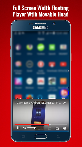 Floating Popup Tube Player