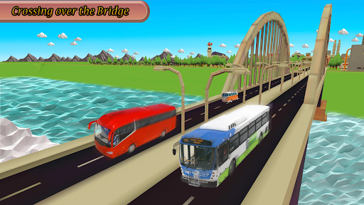 City Toon Bus Driving Game 201 1.9 screenshots 1