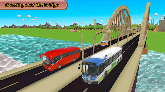 City Toon Bus Driving Game 2019 - bus simulator 1.4 screenshots 1
