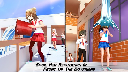 School Love Life  Anime Game Apk 2022 3