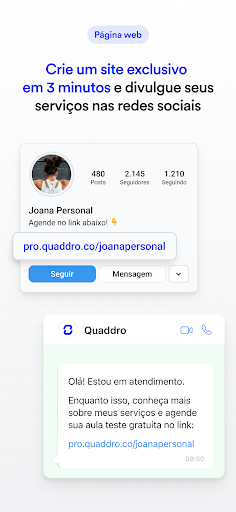 Quaddro: Agenda e Gestão Screen 3