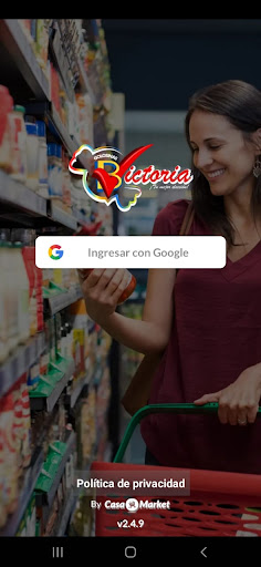 Android application BVICTORIA screenshort