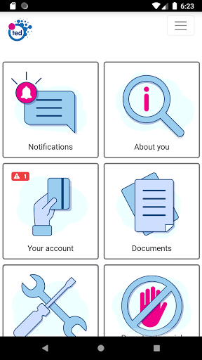 Android application United Welsh TED App screenshort