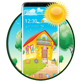 Cartoon Dream House Theme icon