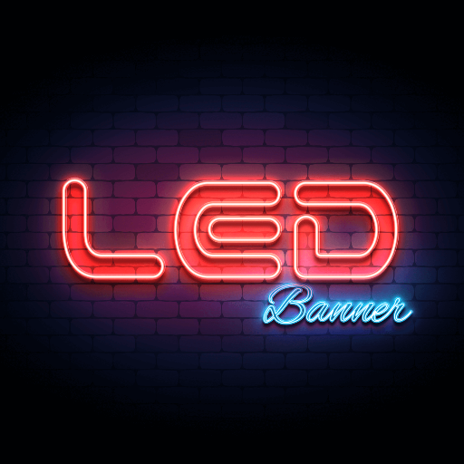 Led Banner Scroller Marquee logo