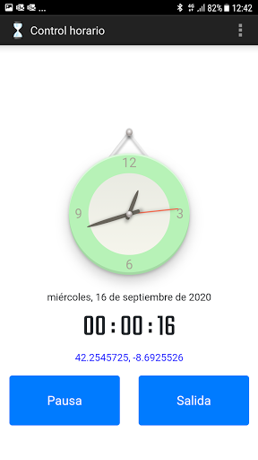 Control Horario Screen 3