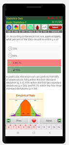 Screenshot 10 Statistics Quiz android