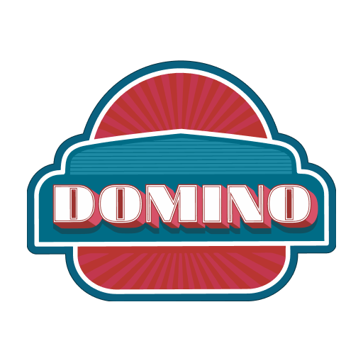 Domino Pizza • Fast Food Logo