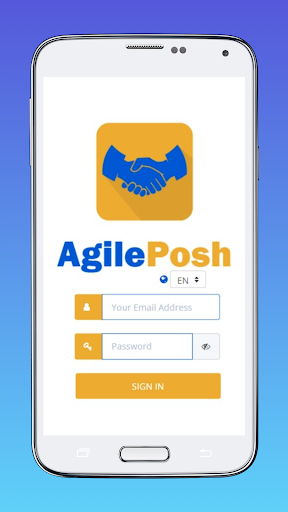 Android application AgilePosh screenshort