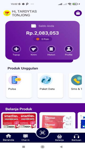 Android application TARDYTAS PAY screenshort