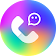 Super Flash Caller - Color Call Screen Themes icon