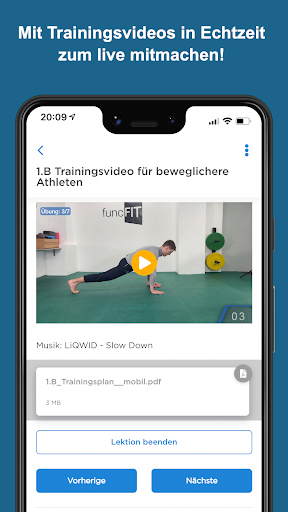 funcFIT 360° Mobility Screen 2