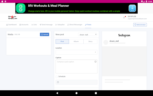 Multiple Accounts Messenger  Poster For Instagram