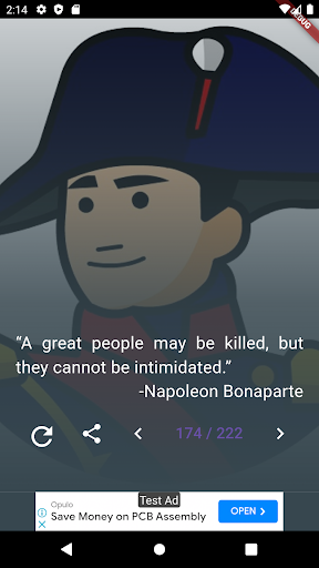 Napoleon Bonaparte Quotes Screen 2