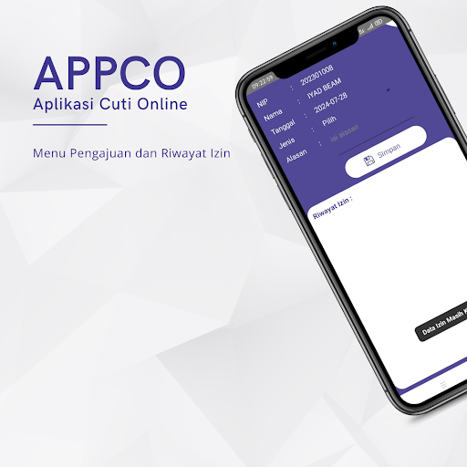 AppCO Aplikasi Cuti Online Screen 2