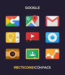 screenshot of Recticons - Icon Pack