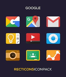 Recticons - Icon Pack Bildschirmfoto