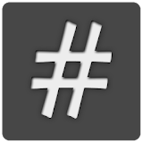 Hashtag maker icon